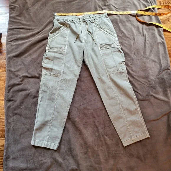 Anthropology Womens Pants Size 26 Khaki Green - Picture 3 of 5